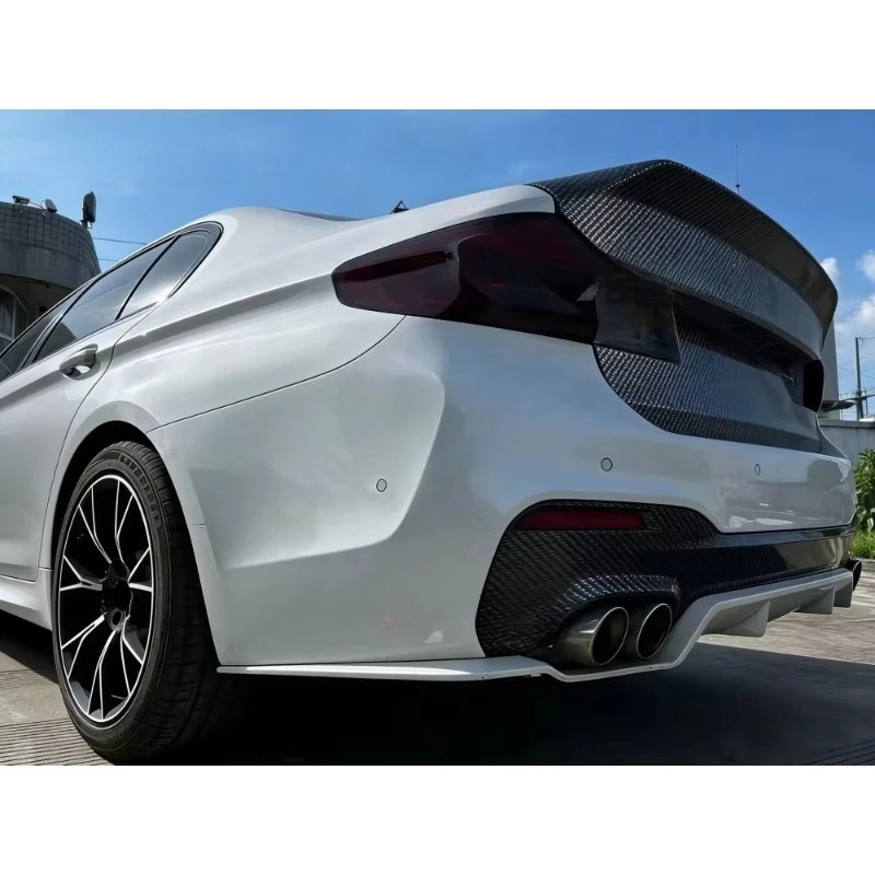 CSL Style Dry Carbon Fiber Trunk Cover for  5 Series G30 F90 M5 2017-2023 Car Replacement Rear Trunk Lid Body Kit